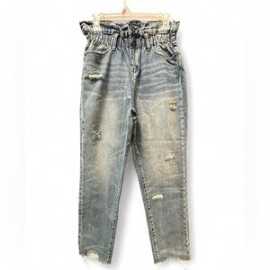 Blank NYC Light Blue Denim with Elastic Waist